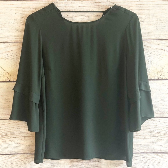 DR2 Tops - EUC Green Top